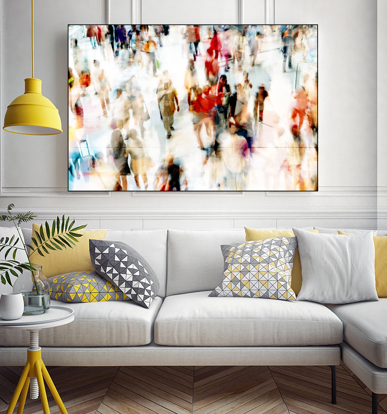 In Transit A by THE Studio on GIANT ART - red everyday life