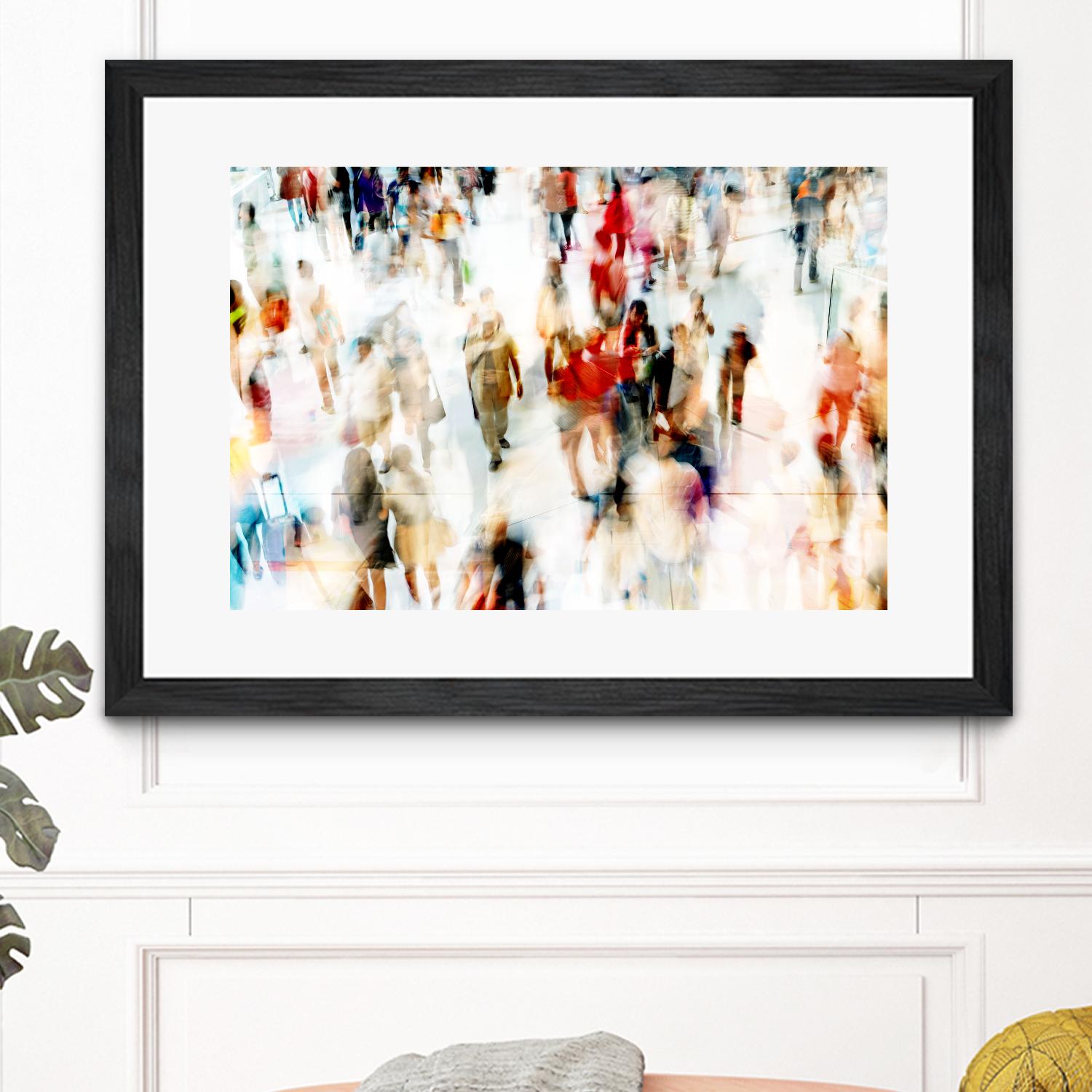 In Transit A by THE Studio on GIANT ART - red everyday life