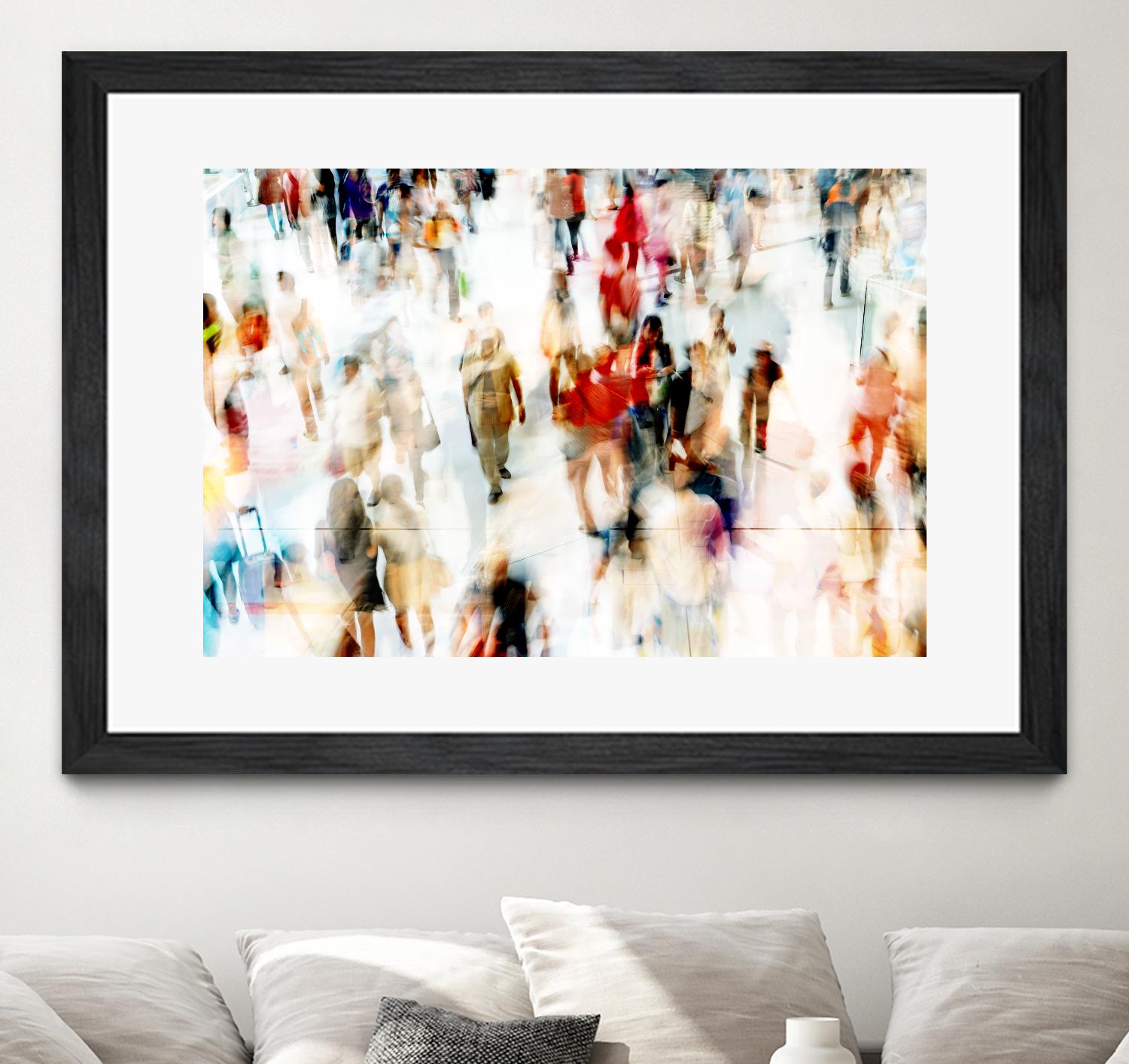 In Transit A by THE Studio on GIANT ART - red everyday life