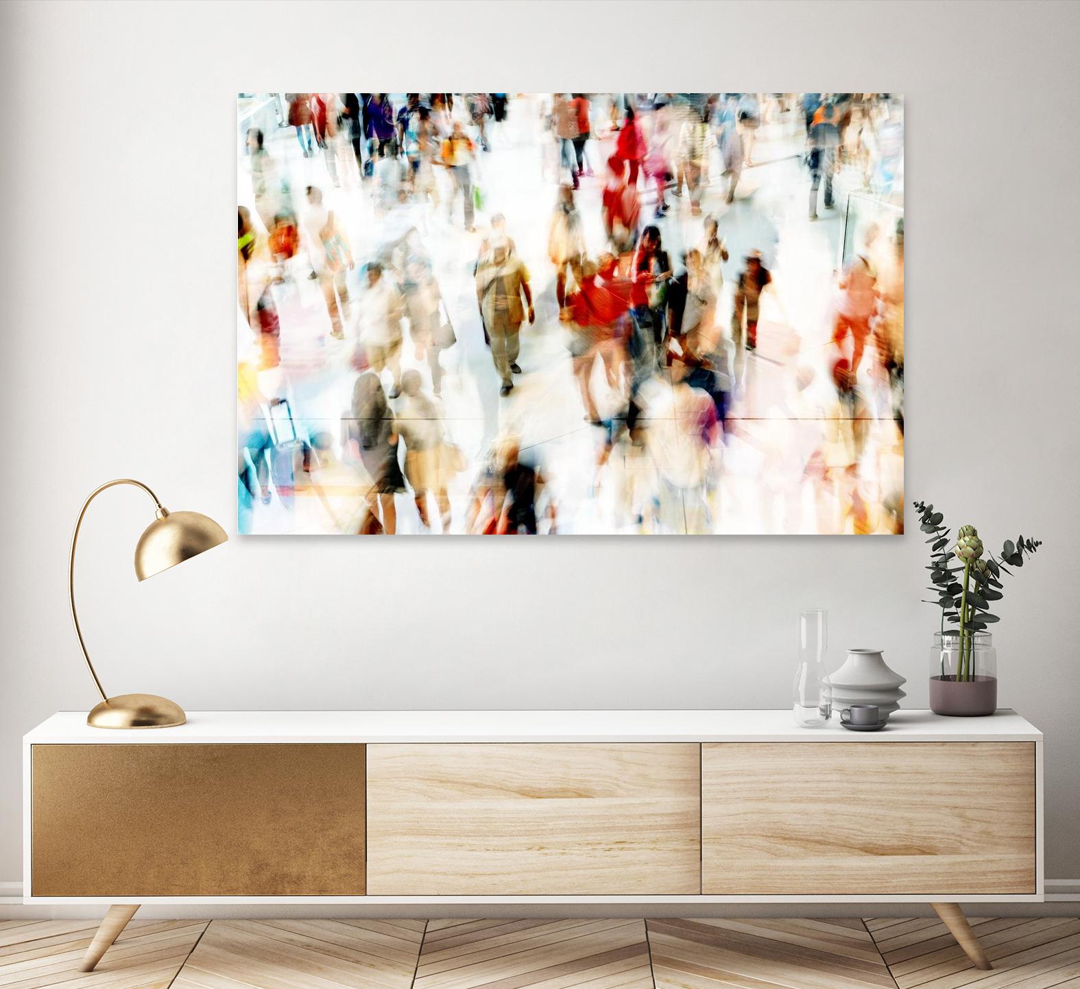 In Transit A by THE Studio on GIANT ART - red everyday life