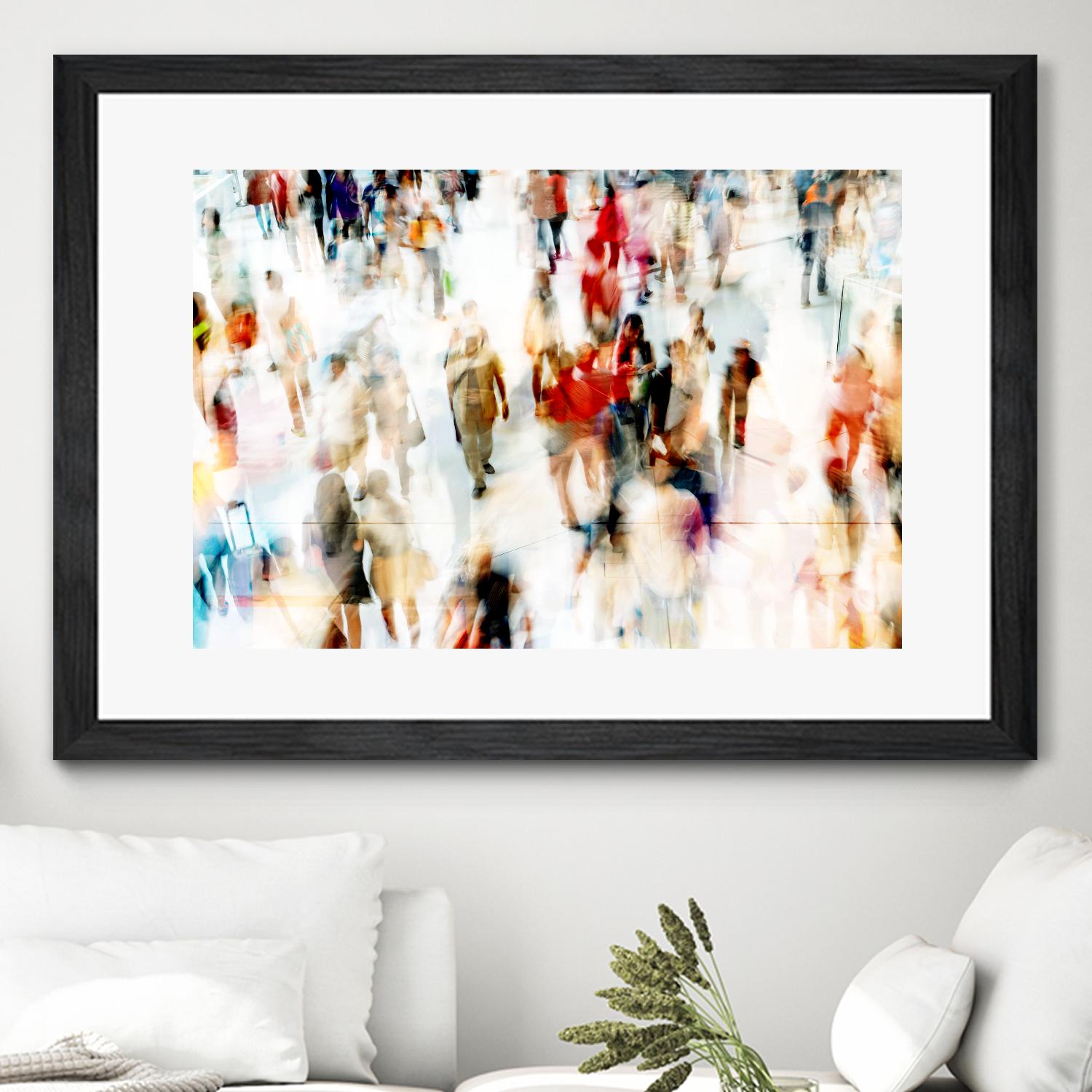 In Transit A by THE Studio on GIANT ART - red everyday life