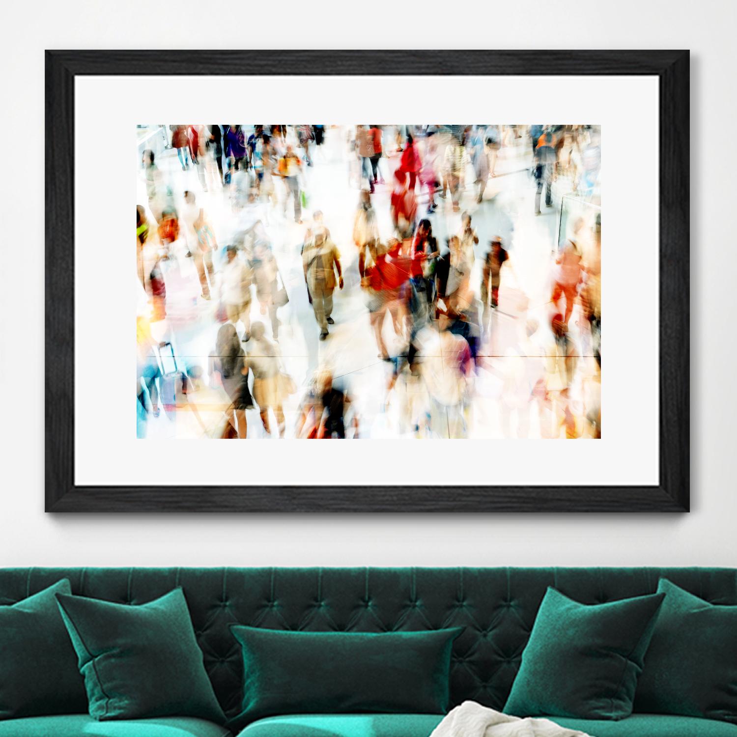 In Transit A by THE Studio on GIANT ART - red everyday life