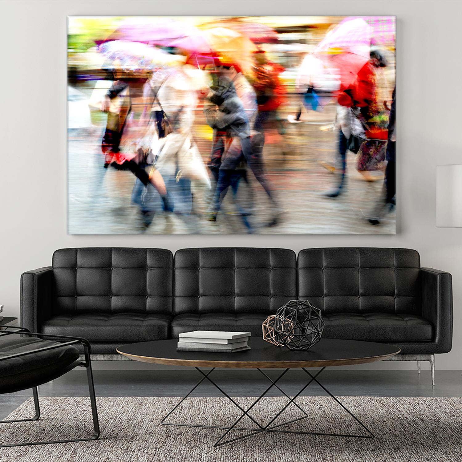 Rainy Days C by THE Studio on GIANT ART - red everyday life