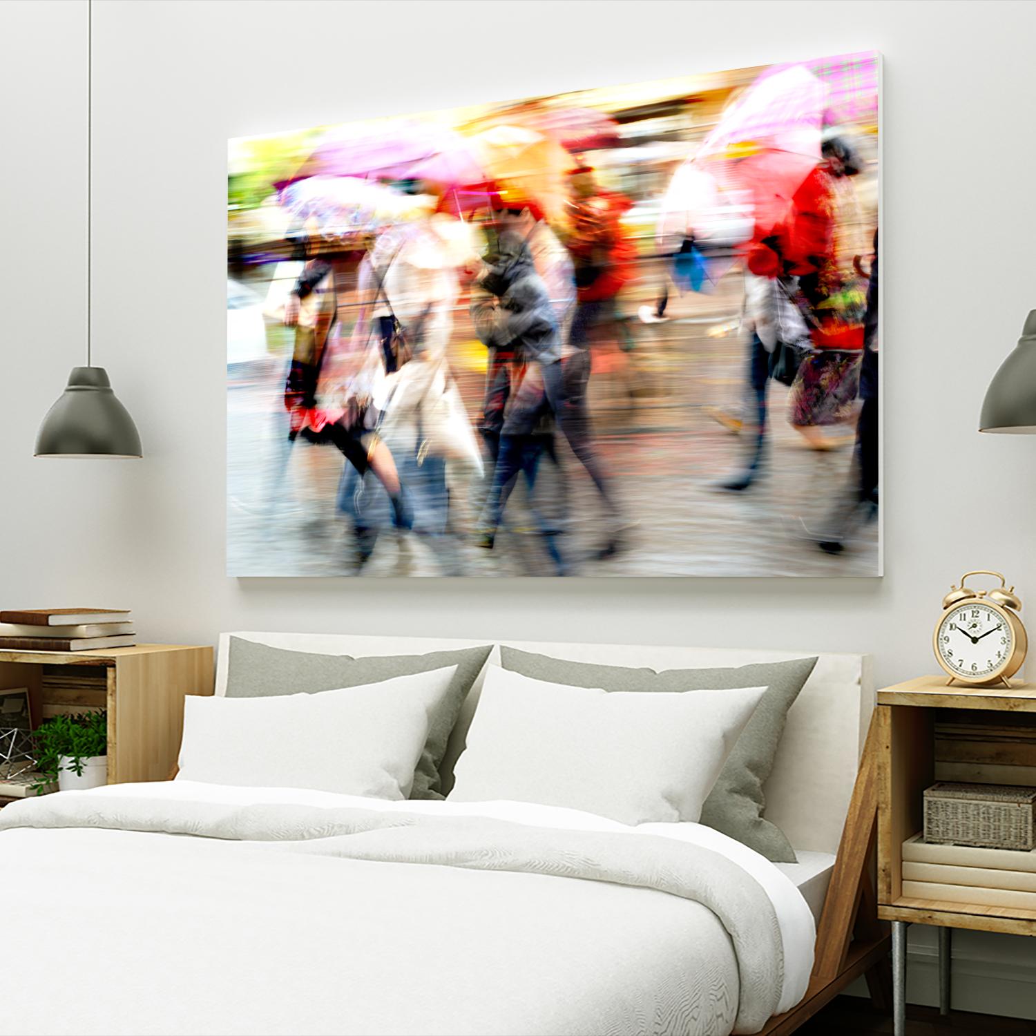 Rainy Days C by THE Studio on GIANT ART - red everyday life