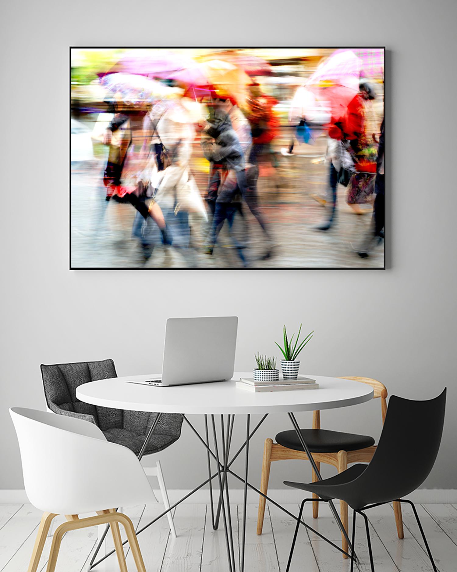 Rainy Days C by THE Studio on GIANT ART - red everyday life