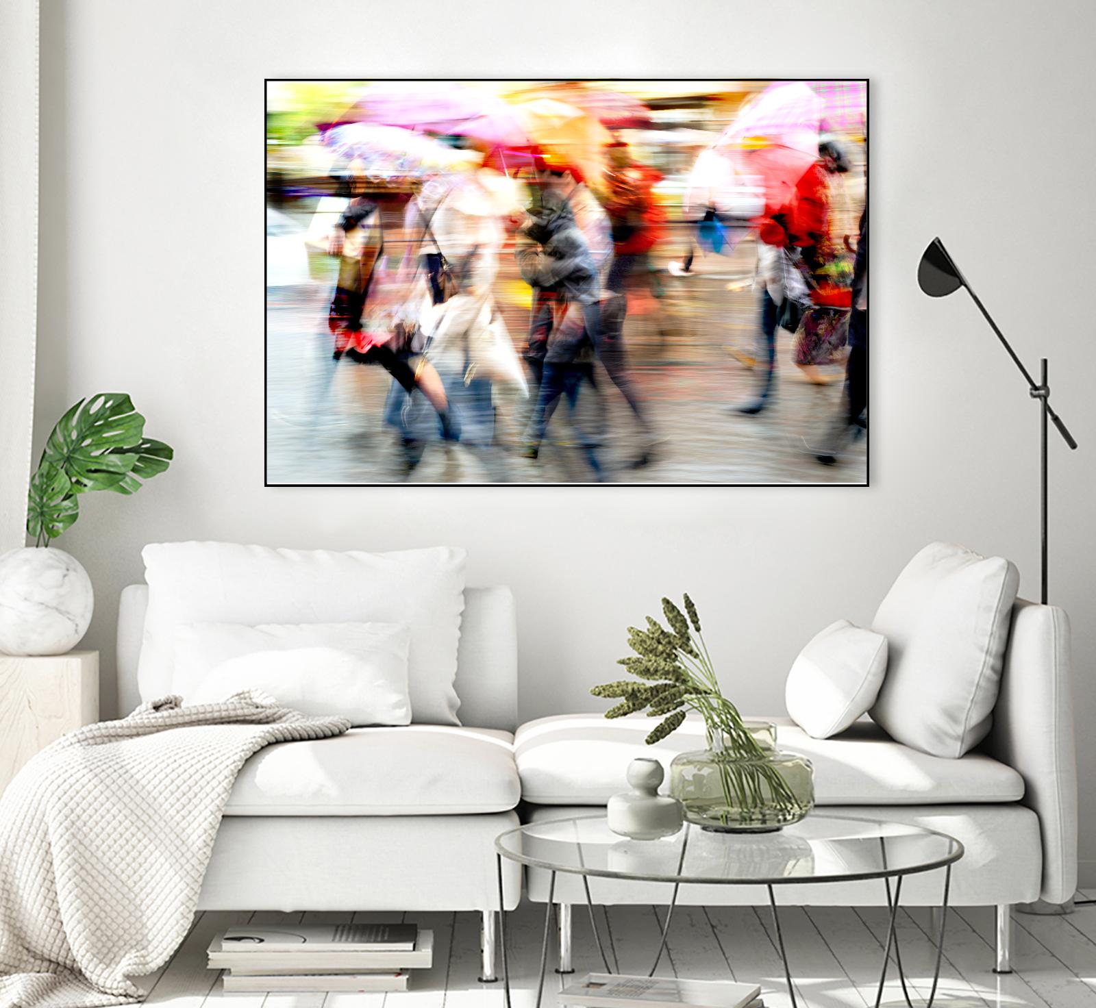 Rainy Days C by THE Studio on GIANT ART - red everyday life