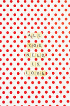 All you Need is Love by Libertad Leal on GIANT ART - white contemporary