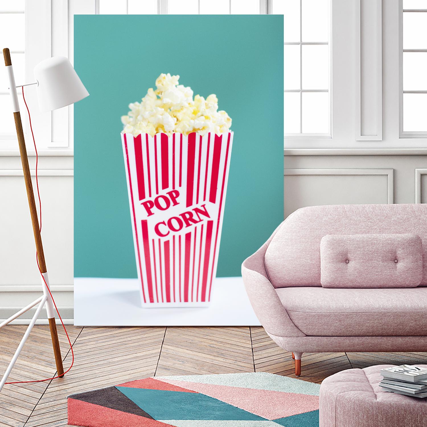 Movie Time by Libertad Leal on GIANT ART - turquoise fruit-food-drink