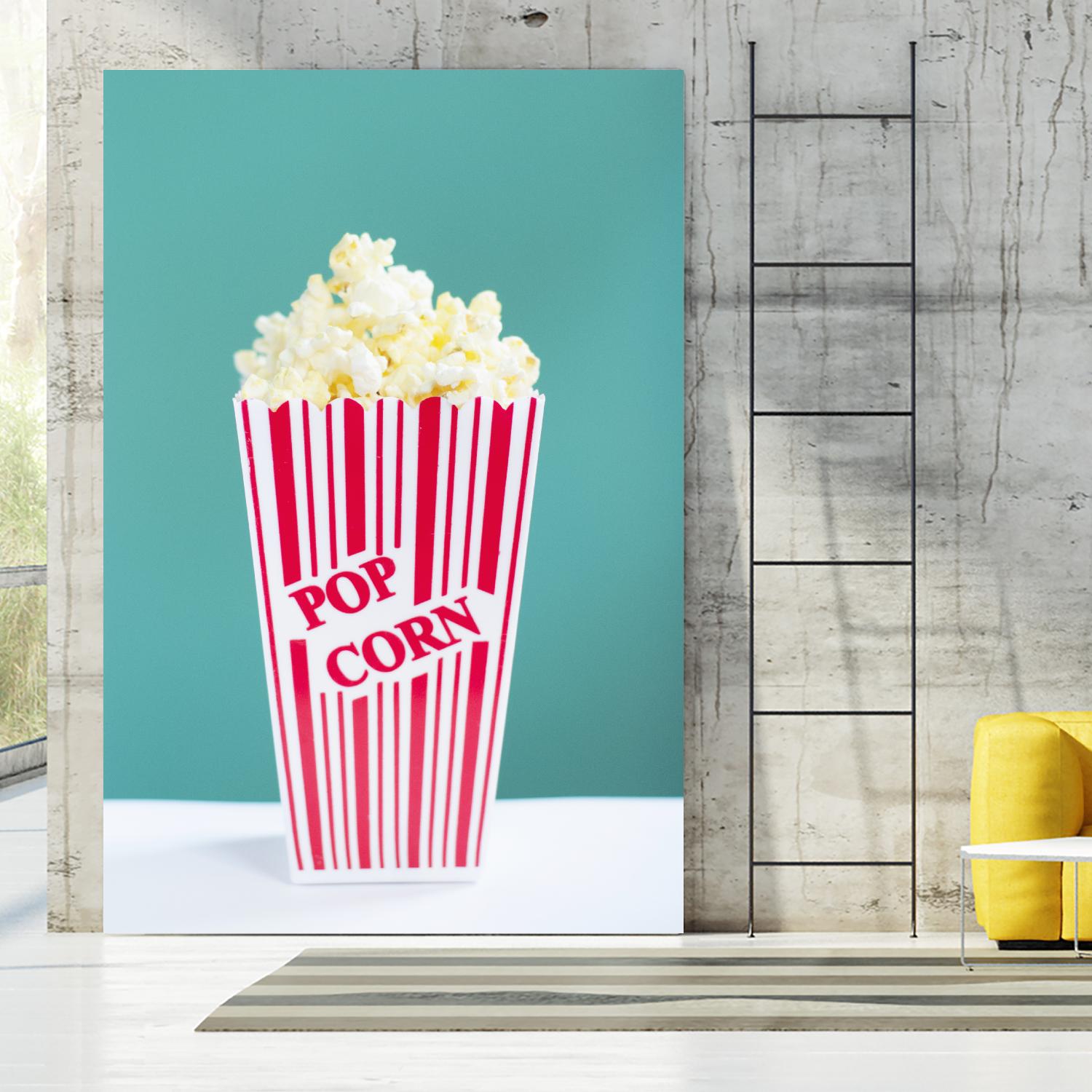 Movie Time by Libertad Leal on GIANT ART - turquoise fruit-food-drink