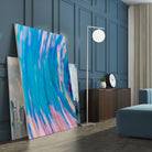 Beach Rocks Abstract 2 by Kyle Goldie on GIANT ART - pink abstract