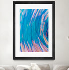 Beach Rocks Abstract 2 by Kyle Goldie on GIANT ART - pink abstract