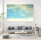 Coastal Seascapes A by THE Studio on GIANT ART - beige abstract