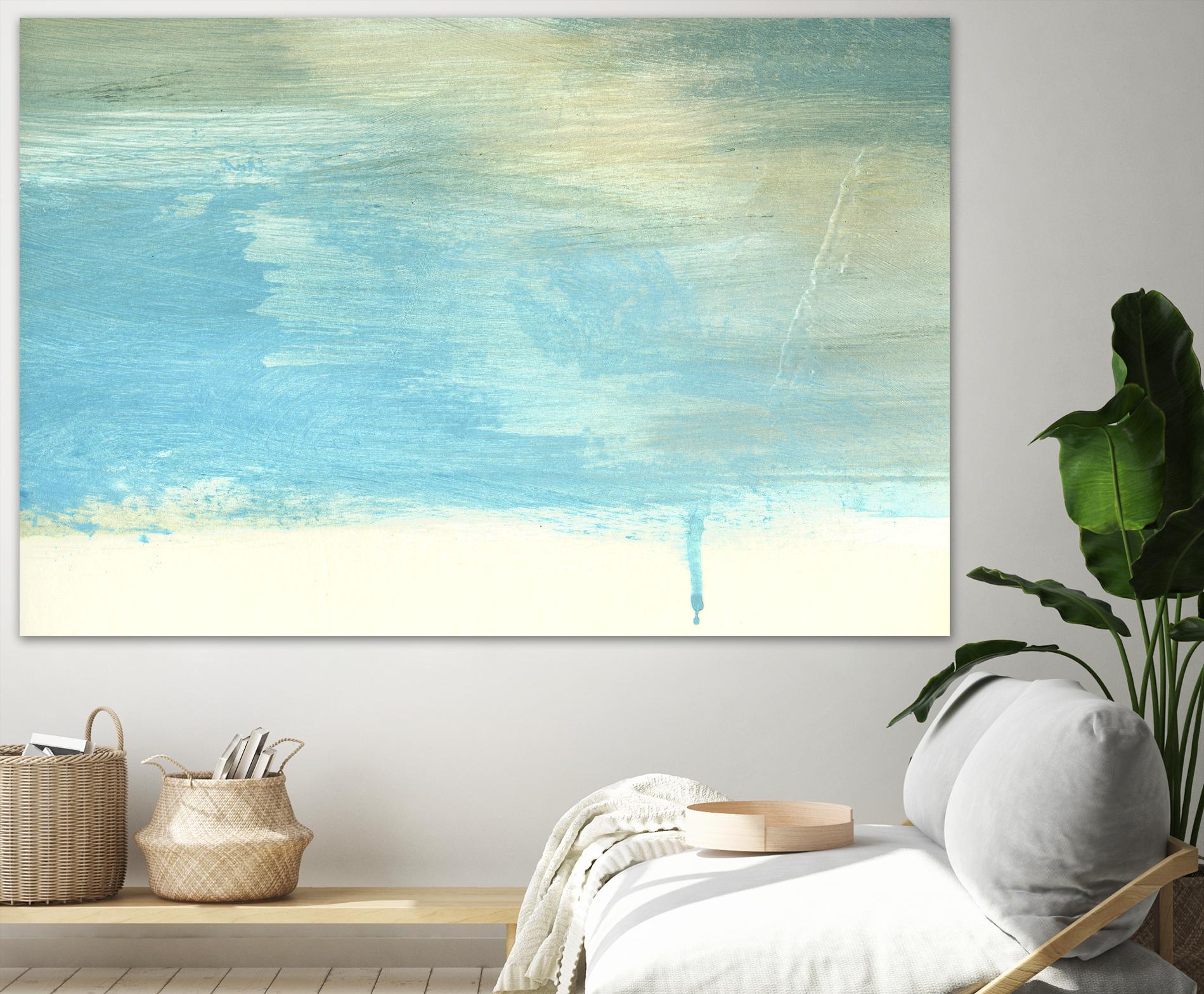 Coastal Seascapes A by THE Studio on GIANT ART - beige abstract