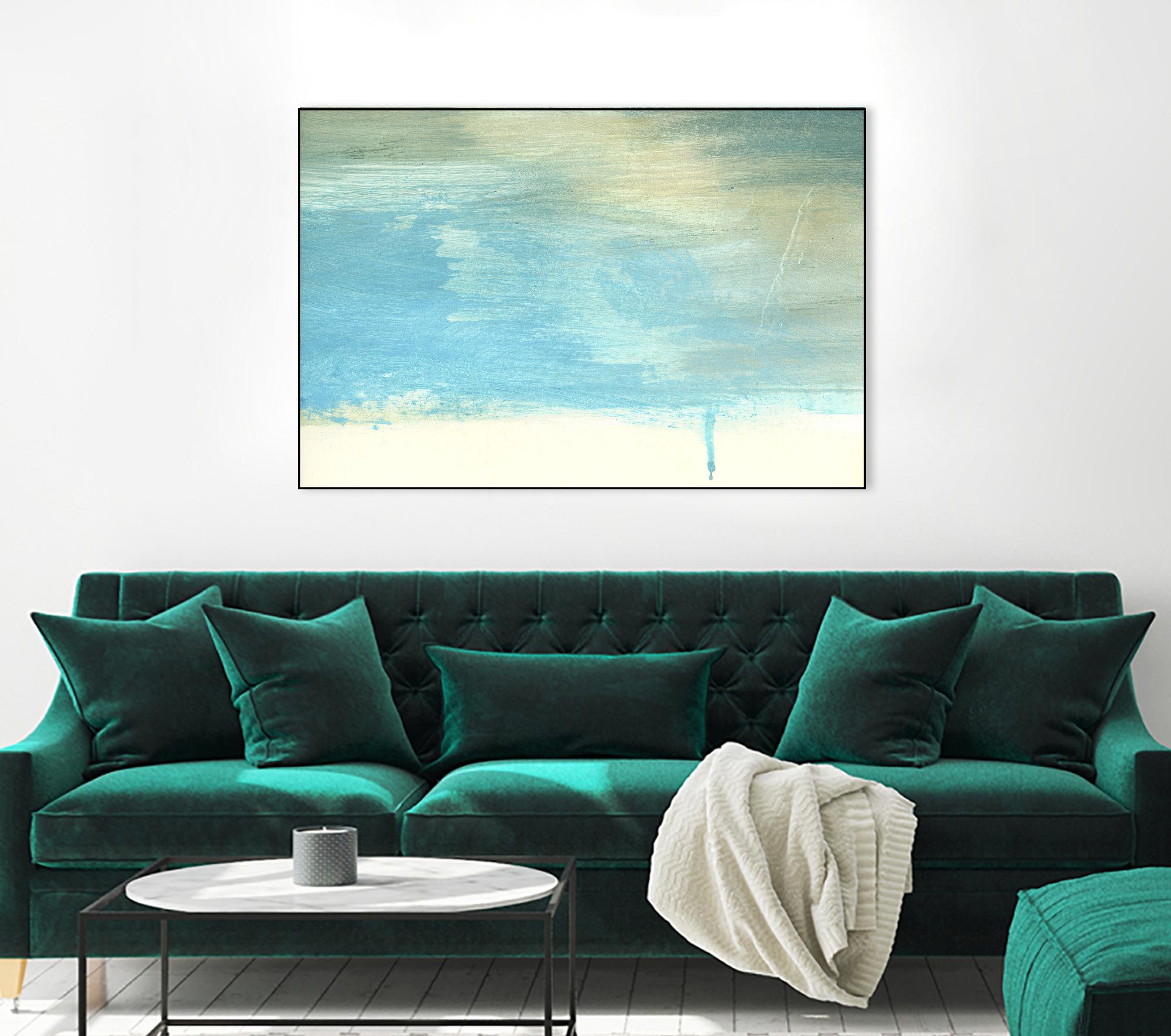 Coastal Seascapes A by THE Studio on GIANT ART - beige abstract