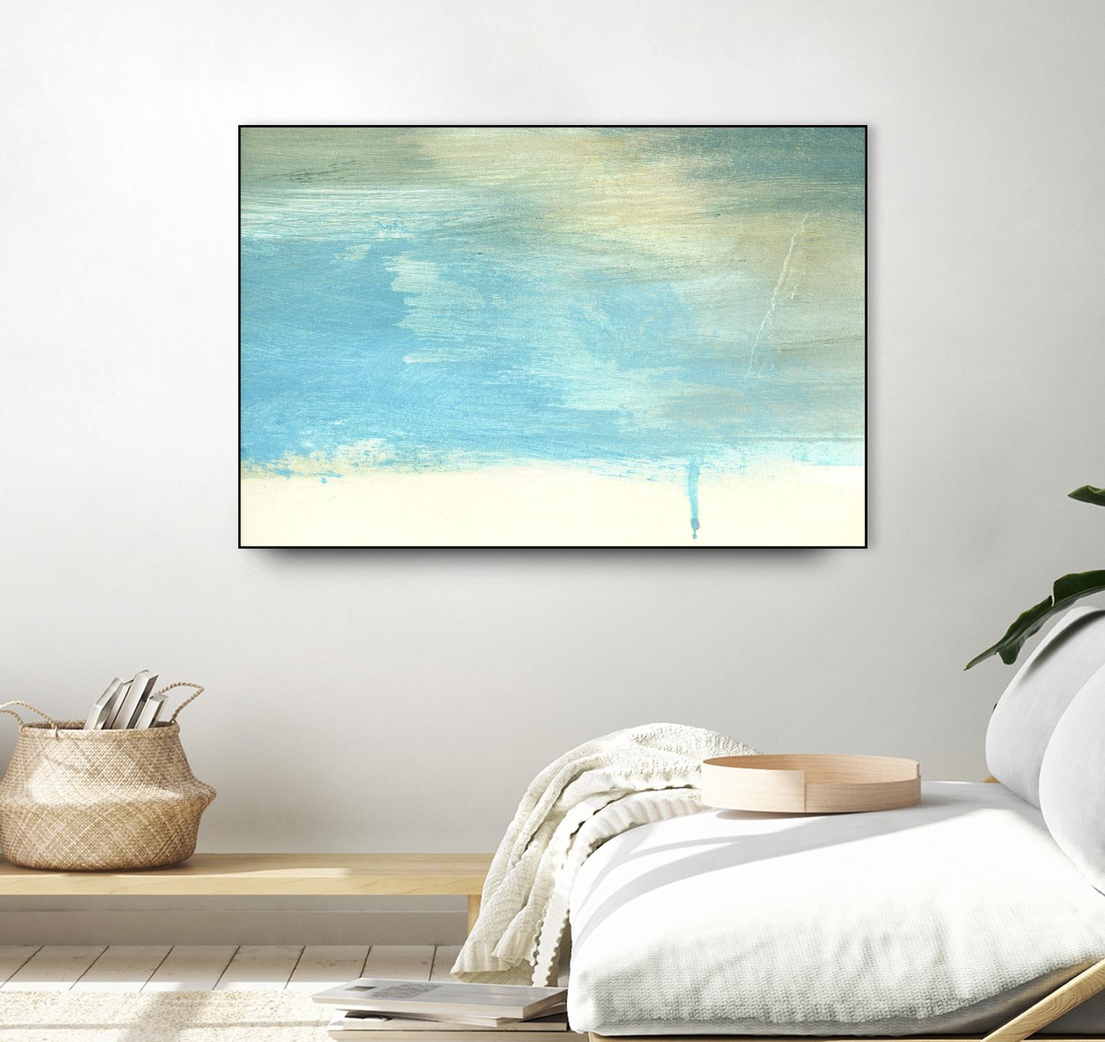 Coastal Seascapes A by THE Studio on GIANT ART - beige abstract