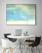 Coastal Seascapes A by THE Studio on GIANT ART - beige abstract