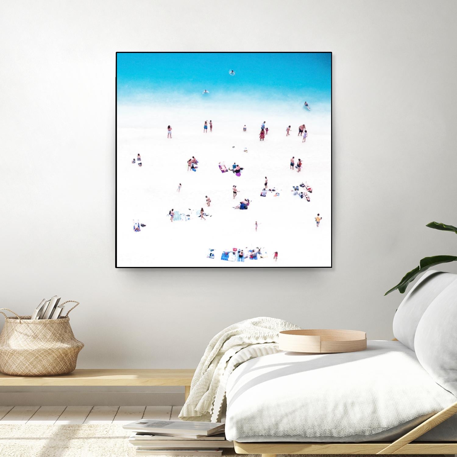 Whitewashed Beach B by THE Studio on GIANT ART - blue everyday life