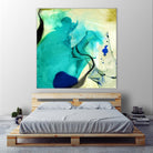Neon Dreaming D by THE Studio on GIANT ART - blue abstract