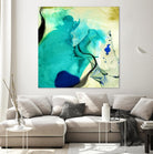 Neon Dreaming D by THE Studio on GIANT ART - blue abstract