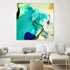 Neon Dreaming D by THE Studio on GIANT ART - blue abstract