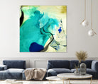 Neon Dreaming D by THE Studio on GIANT ART - blue abstract