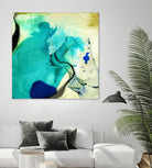 Neon Dreaming D by THE Studio on GIANT ART - blue abstract