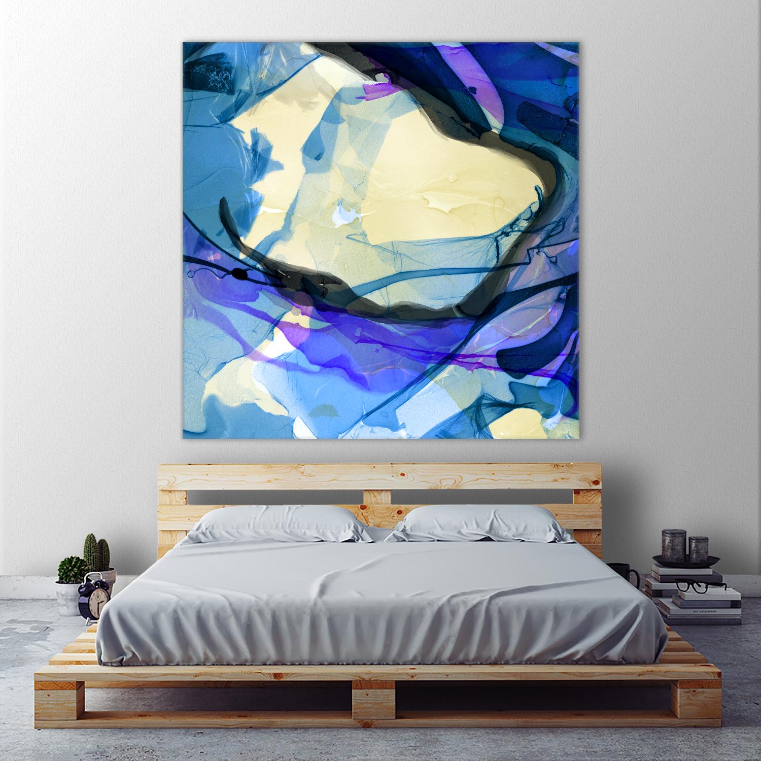 Neon Dreaming I by THE Studio on GIANT ART - purple abstract