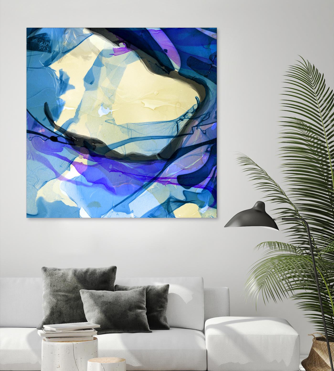 Neon Dreaming I by THE Studio on GIANT ART - purple abstract