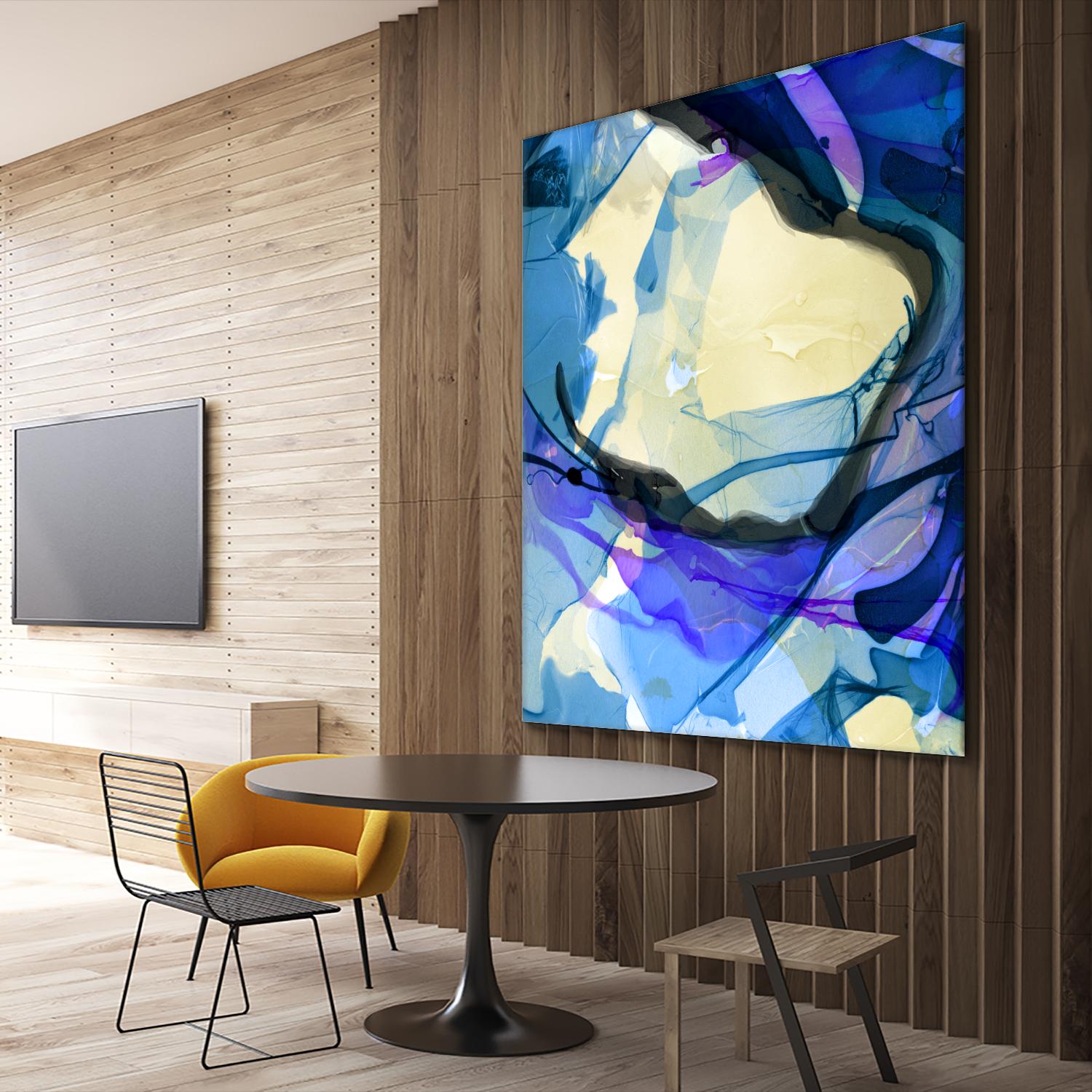 Neon Dreaming I by THE Studio on GIANT ART - purple abstract