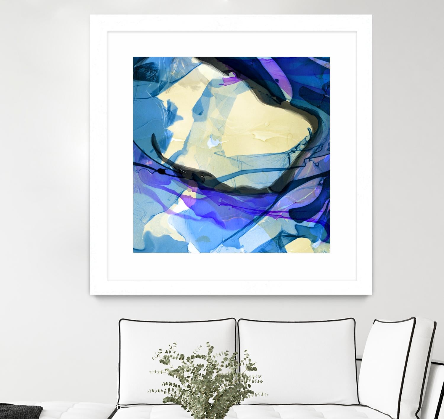 Neon Dreaming I by THE Studio on GIANT ART - purple abstract