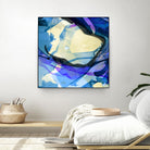 Neon Dreaming I by THE Studio on GIANT ART - purple abstract