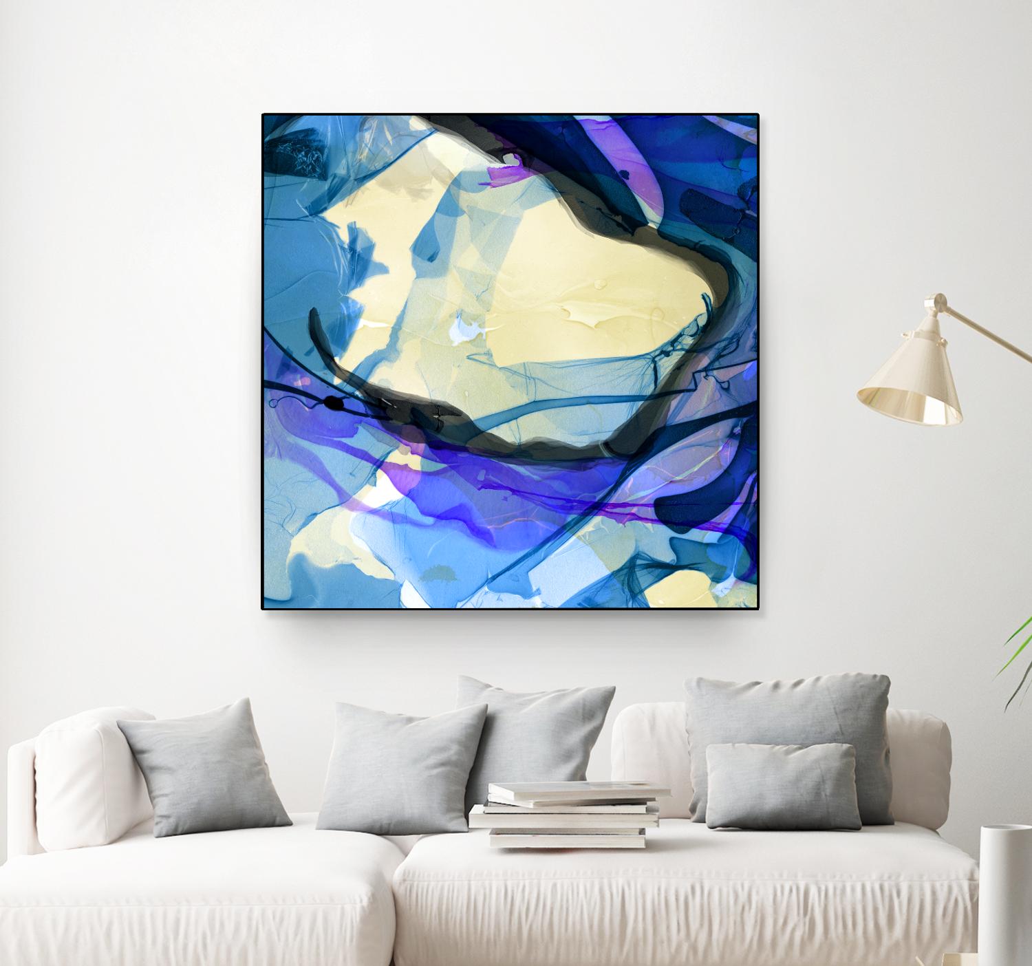 Neon Dreaming I by THE Studio on GIANT ART - purple abstract