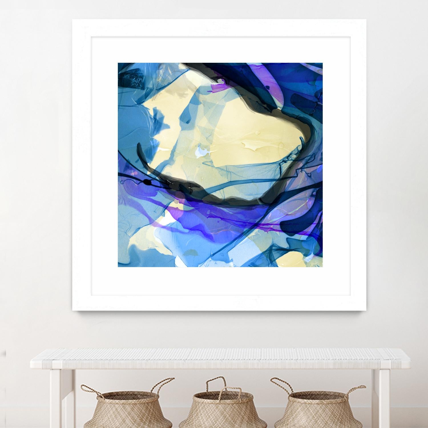 Neon Dreaming I by THE Studio on GIANT ART - purple abstract