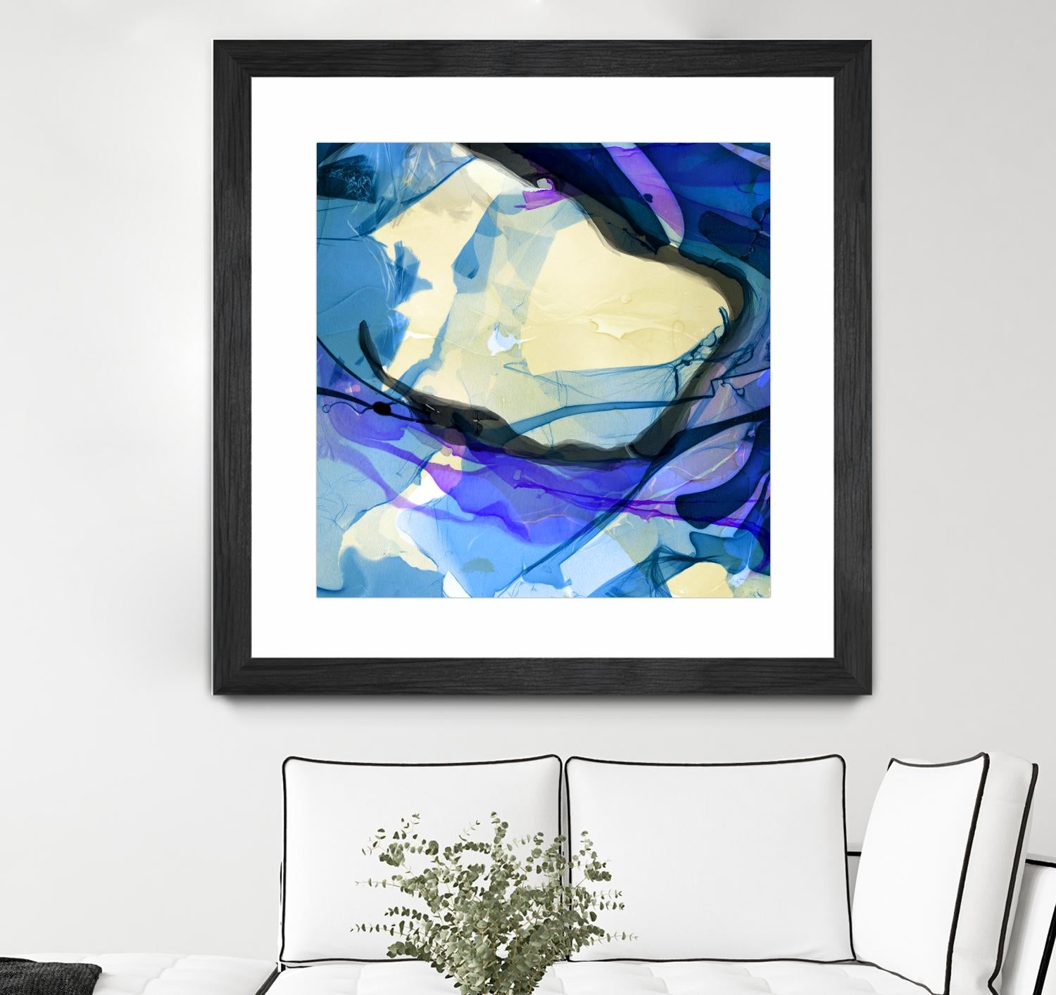 Neon Dreaming I by THE Studio on GIANT ART - purple abstract