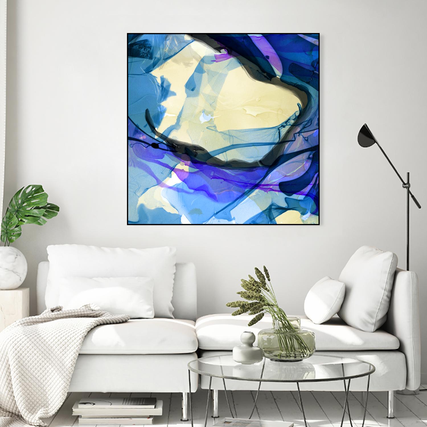 Neon Dreaming I by THE Studio on GIANT ART - purple abstract