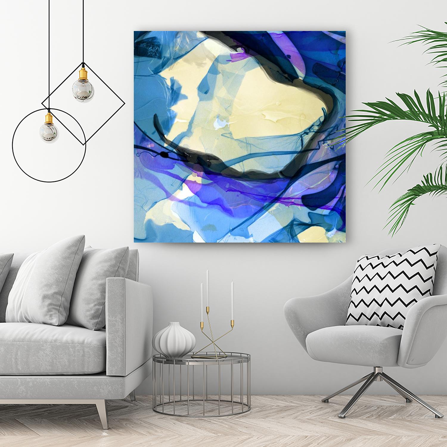 Neon Dreaming I by THE Studio on GIANT ART - purple abstract