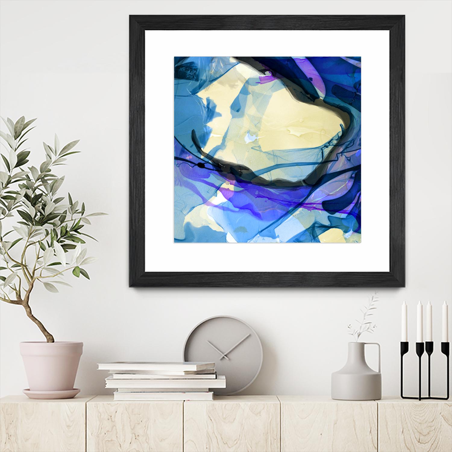 Neon Dreaming I by THE Studio on GIANT ART - purple abstract