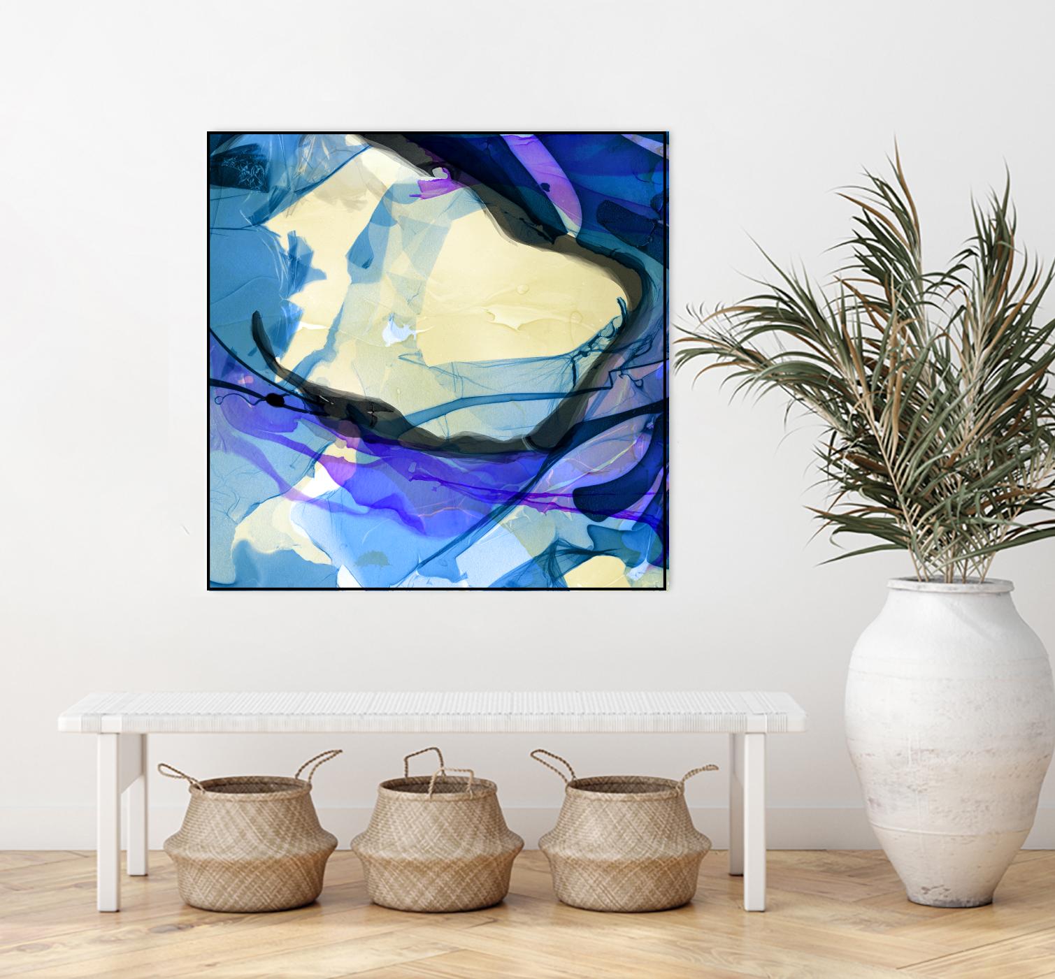 Neon Dreaming I by THE Studio on GIANT ART - purple abstract