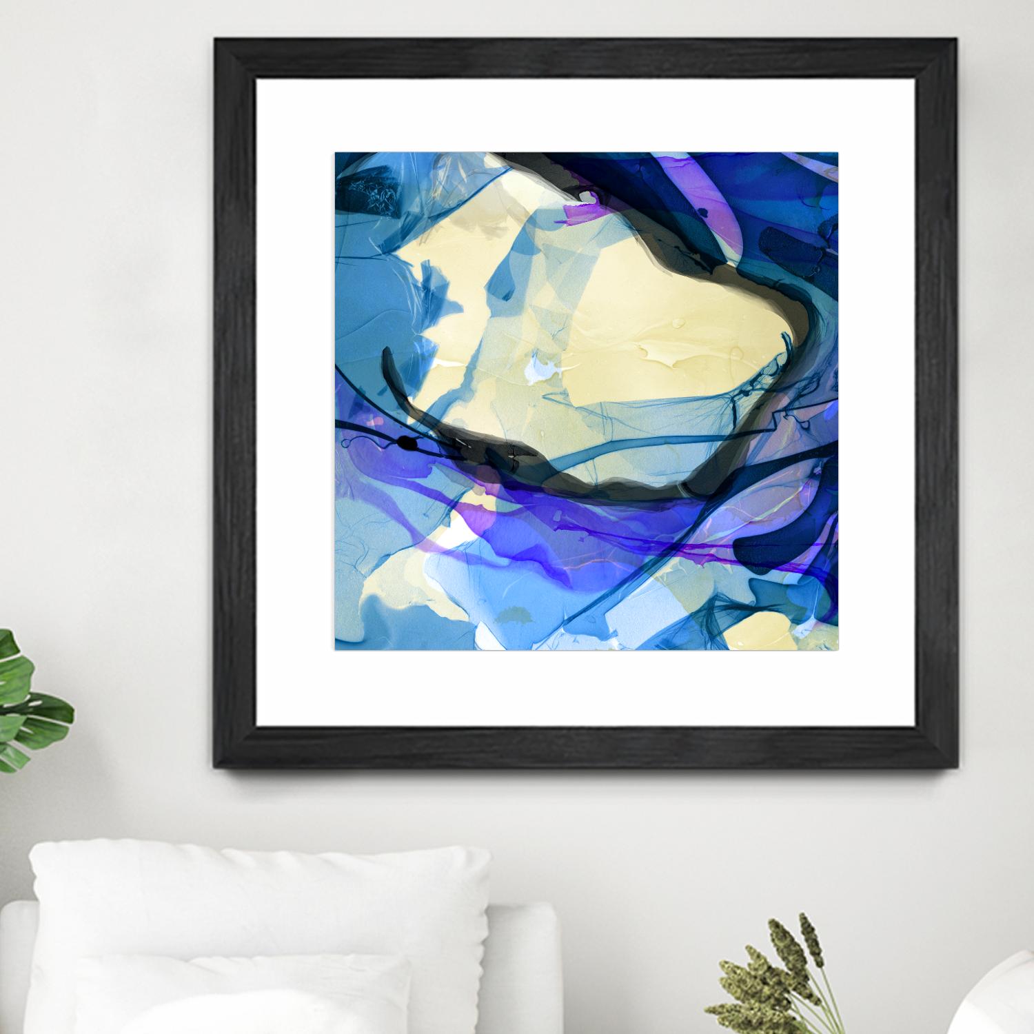 Neon Dreaming I by THE Studio on GIANT ART - purple abstract