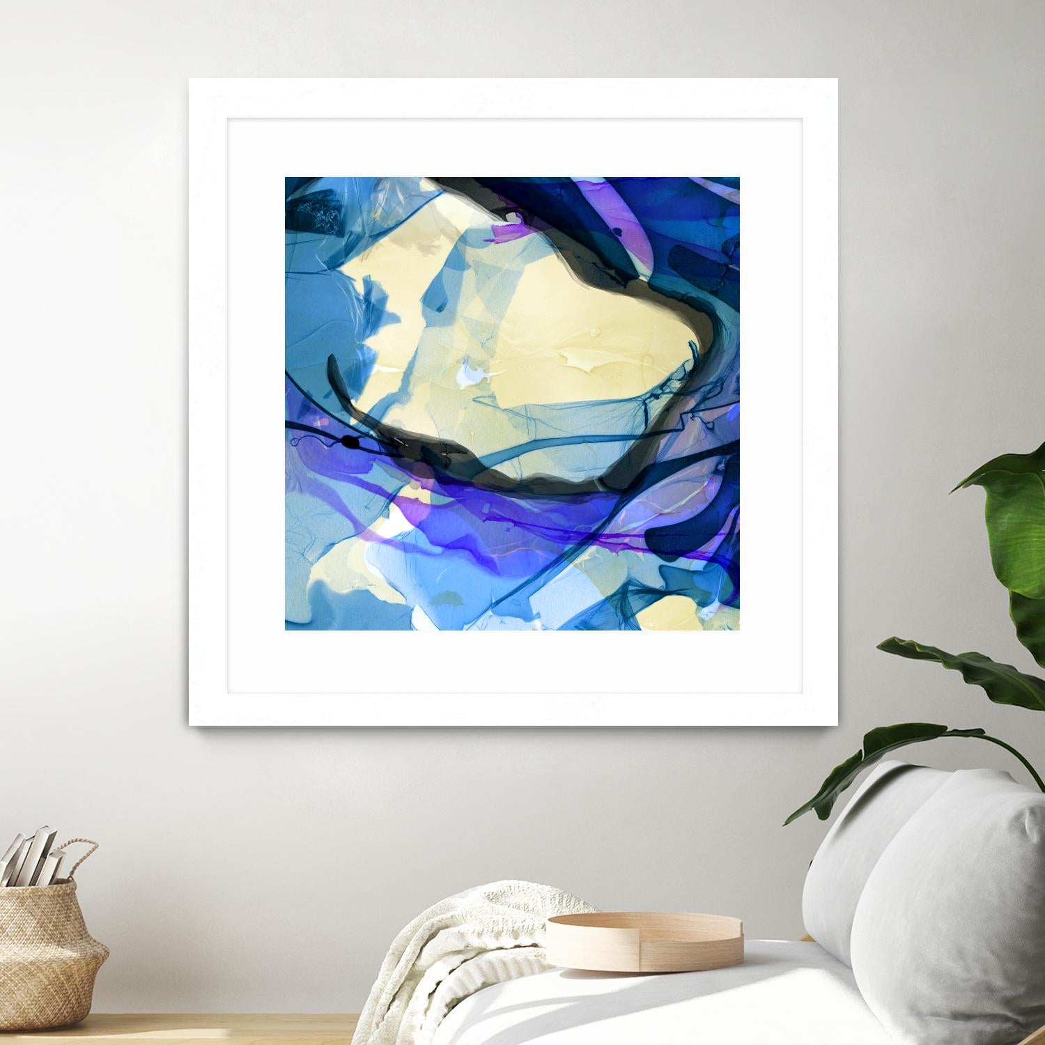 Neon Dreaming I by THE Studio on GIANT ART - purple abstract