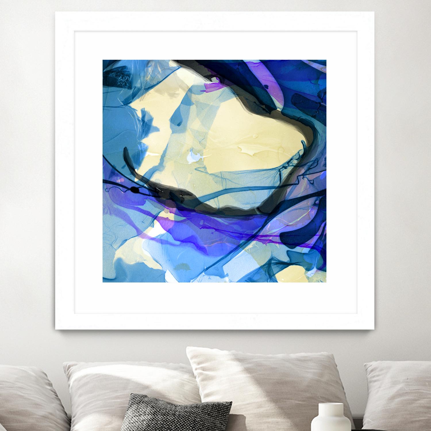 Neon Dreaming I by THE Studio on GIANT ART - purple abstract