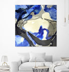 Neon Dreaming J by THE Studio on GIANT ART - grey abstract