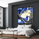 Neon Dreaming J by THE Studio on GIANT ART - grey abstract