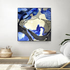 Neon Dreaming J by THE Studio on GIANT ART - grey abstract