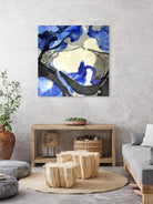 Neon Dreaming J by THE Studio on GIANT ART - grey abstract