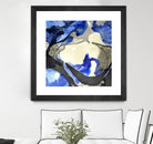 Neon Dreaming J by THE Studio on GIANT ART - grey abstract