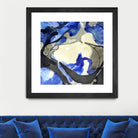 Neon Dreaming J by THE Studio on GIANT ART - grey abstract