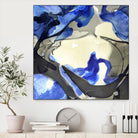 Neon Dreaming J by THE Studio on GIANT ART - grey abstract