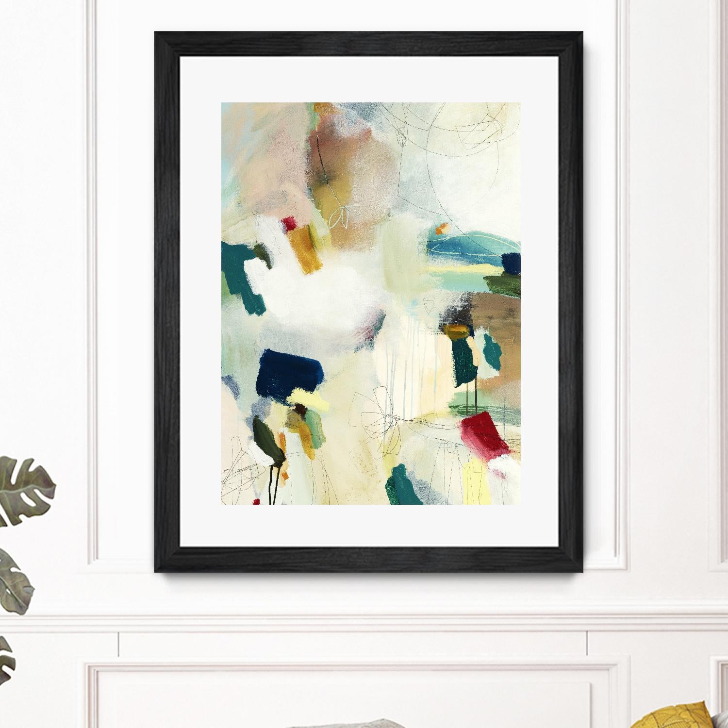 Medley 1 by Kyle Goderwis on GIANT ART - blue abstract