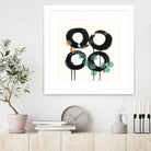 Zen Circles C by Natasha Marie on GIANT ART - green abstract